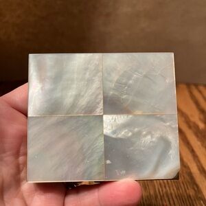 Mother of Pearl Compact w/Mirror